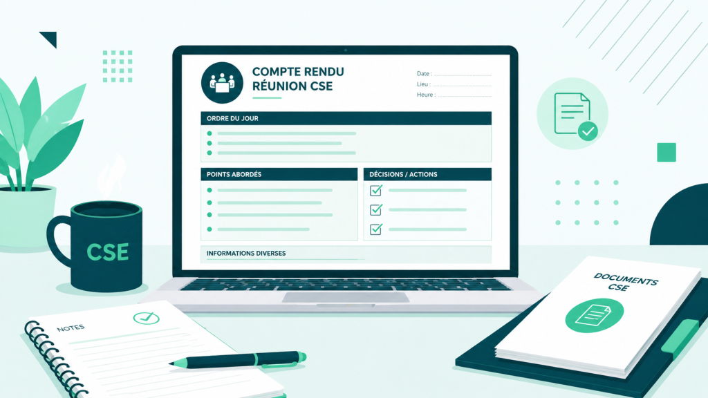 Modèle de PV CSE gratuit