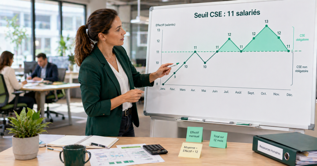 seuil nombre salarie cse